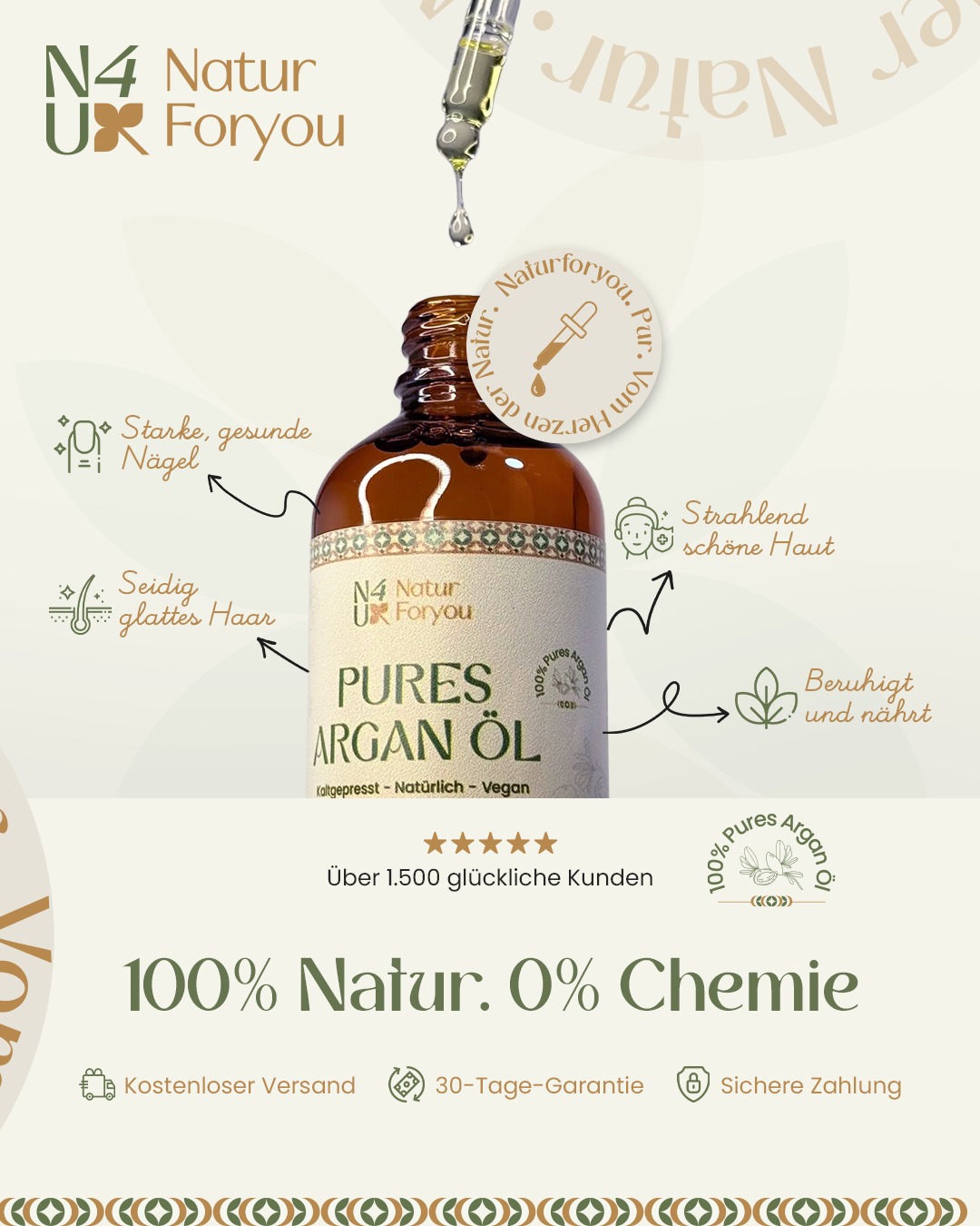 NaturForyou Instagram โ Argan Oil product post
