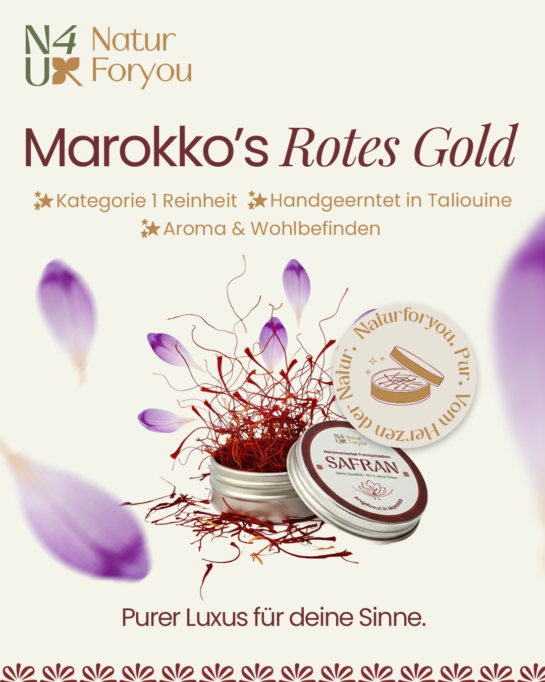 NaturForyou Instagram โ Saffron product